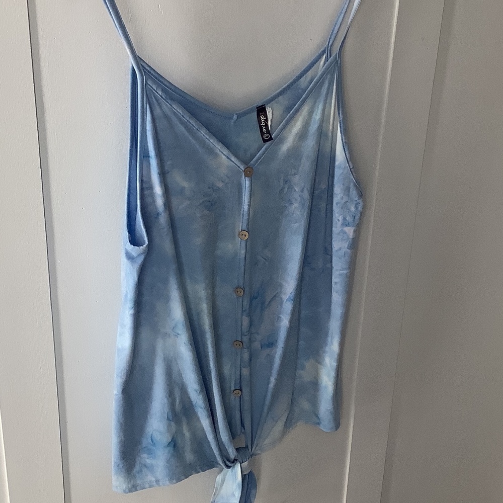 Tie dye tank